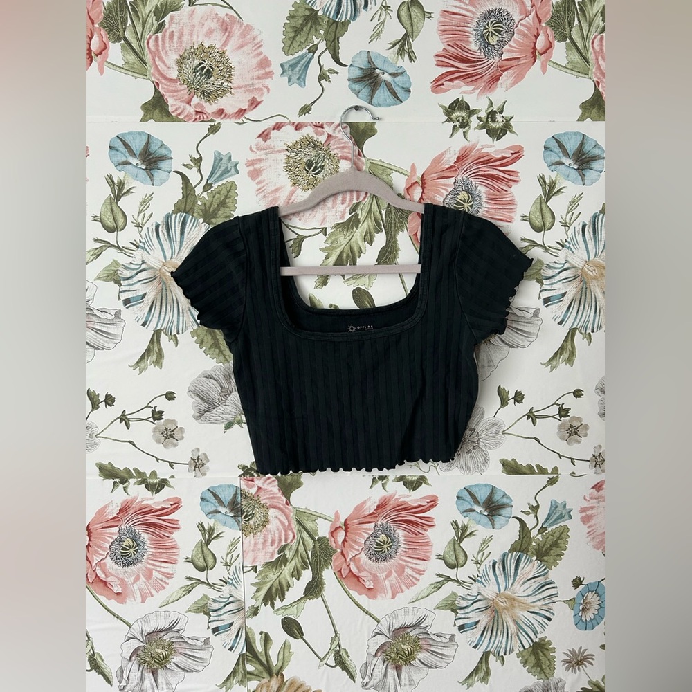 Aerie Offline Ribbed Top | Medium